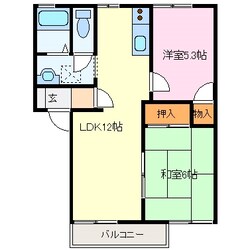 エントピア高丘の物件間取画像